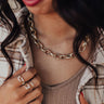 Pretty Perks Chain Link Necklace Image - 1