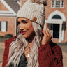 Looking Effortless Cable Knit Beanie Image - 1
