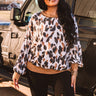 Confident Babes Leopard Sweater Image - 1