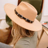 Fallin' For Autumn Felt Fedora In Iced Latte Image - 1