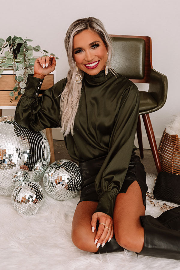 Rise To The Occasion Satin Top