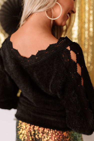 Sweet Salutations Sweater In Wine main image 1