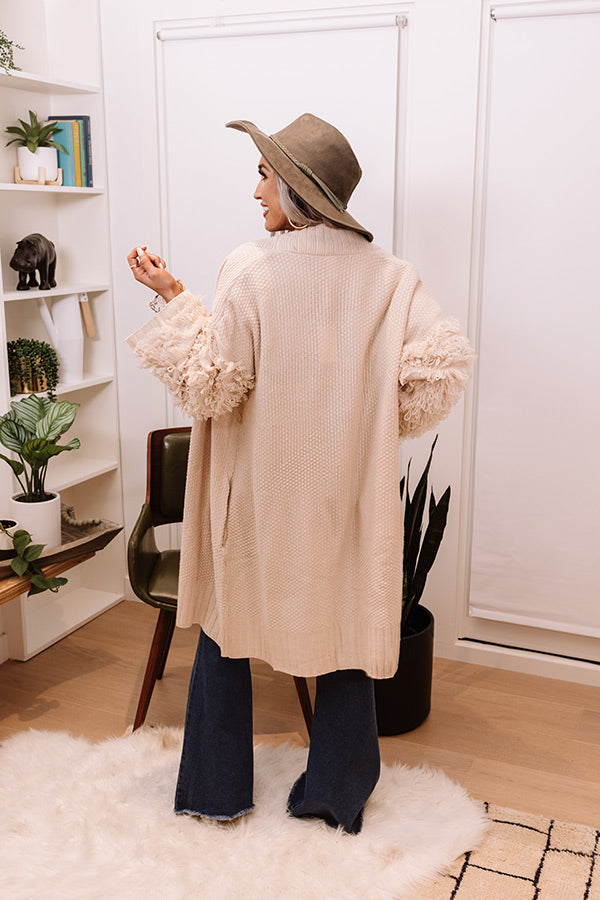 Heartfelt Goodbye Fringe Cardigan Image - 4