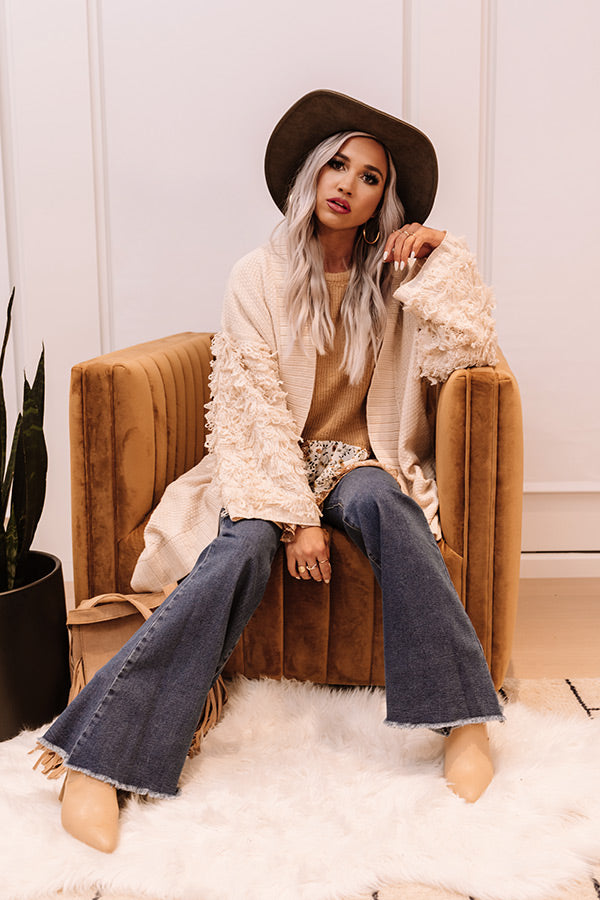 Heartfelt Goodbye Fringe Cardigan Image - 1