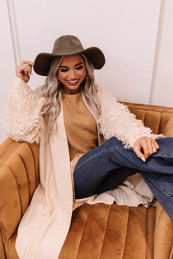 Heartfelt Goodbye Fringe Cardigan Image - 2