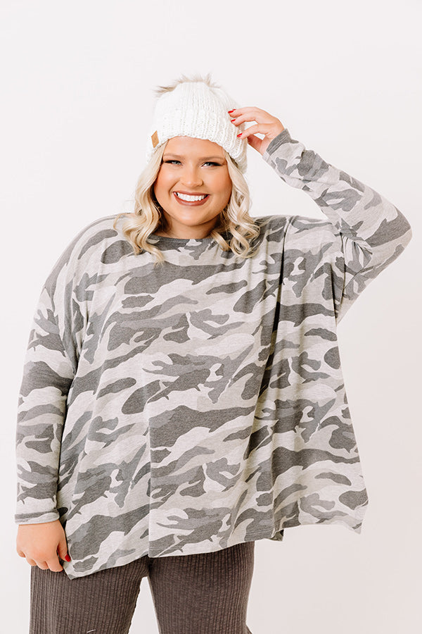 Colorado Smiles Camo Tunic  Curves Image - 1