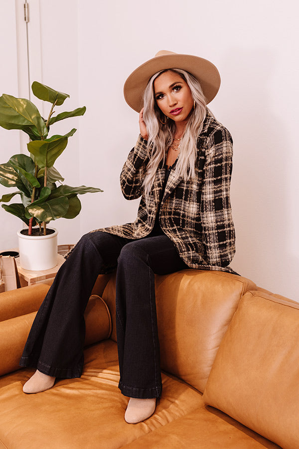 Winter Lullaby Coat In Navy Image - 1