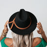 Shades Of Fall Fedora In Black Image - 1