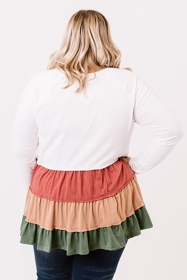 Up For Adventure Shift Top  Curves Image - 4