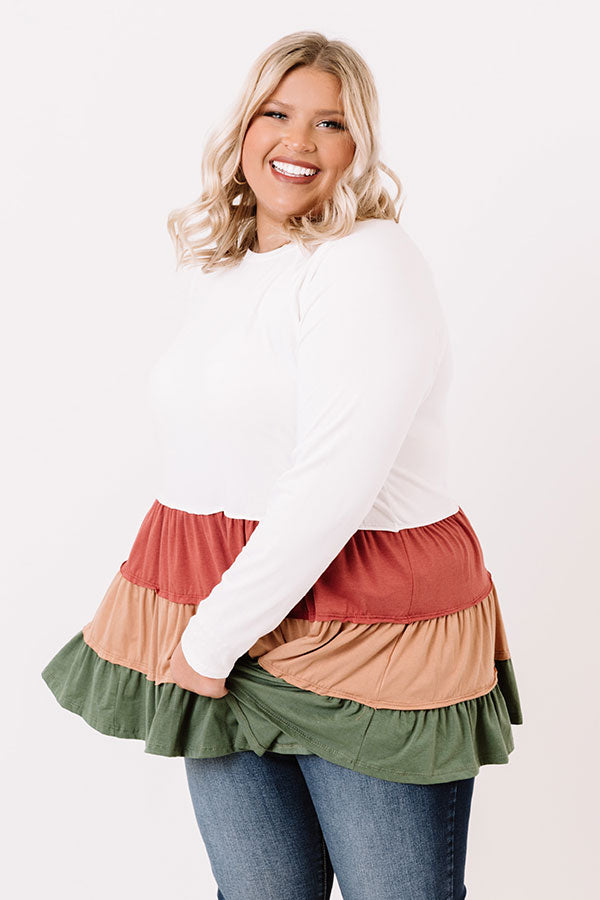 Up For Adventure Shift Top  Curves Image - 2