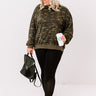 Classic Crush Camo Sweatshirt   Curves Image - 1