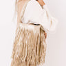 Upper East Side Fringe Tote In Gold Image - 1