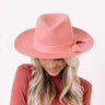 Say It Ain't Soho Wool Fedora In Blush Image - 1