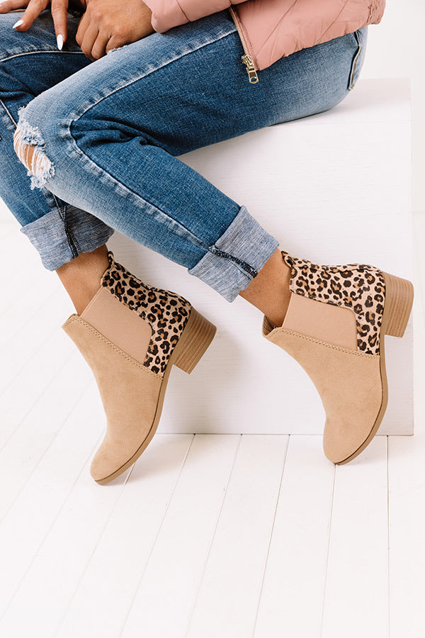 The Barner Faux Suede Bootie Image - 1