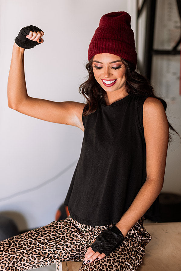 Trailside Chat Shift Tank in Black Image - 1