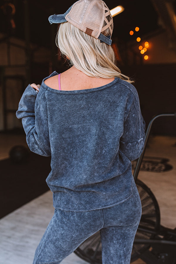 Coffee Over Crunches Knit Top Image - 5