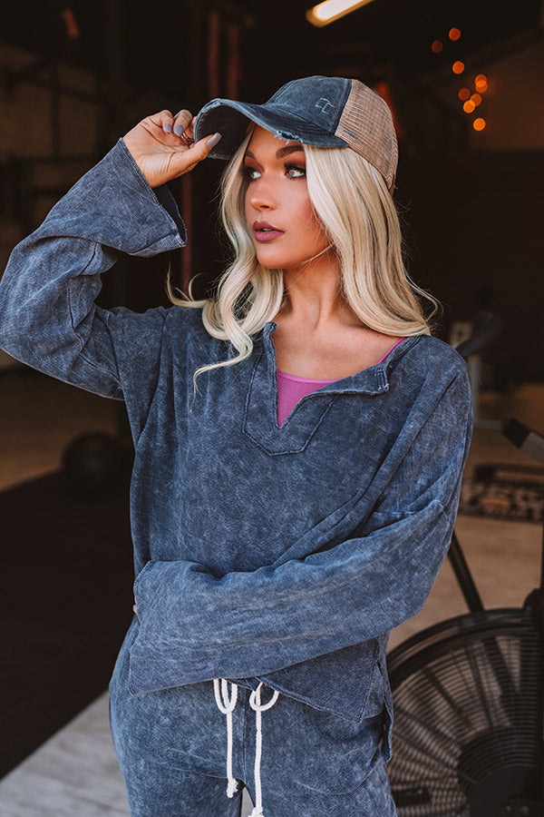 Coffee Over Crunches Knit Top Image - 4