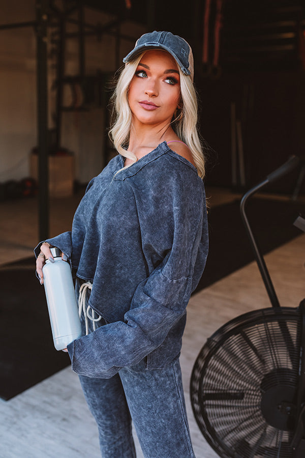 Coffee Over Crunches Knit Top Image - 3