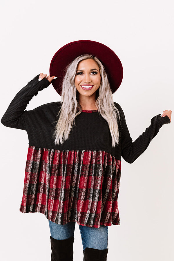 Bonjour Brunch Babydoll Top Image - 1