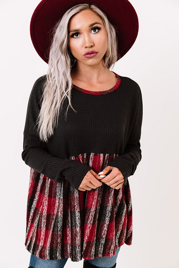 Bonjour Brunch Babydoll Top Image - 3