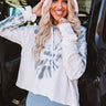 Morning Glow Crop Hoodie in Grey Image - 1