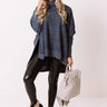Senorita Snuggles Shift Sweater In Navy Image - 1
