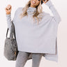 Senorita Snuggles Shift Sweater In Grey Image - 1