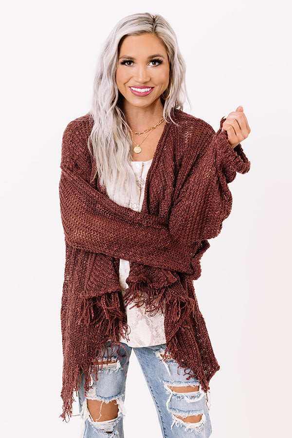 Friendly Banter Knit Cardigan Image - 1
