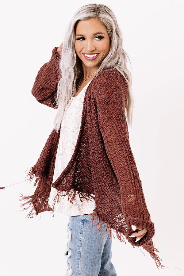 Friendly Banter Knit Cardigan Image - 4