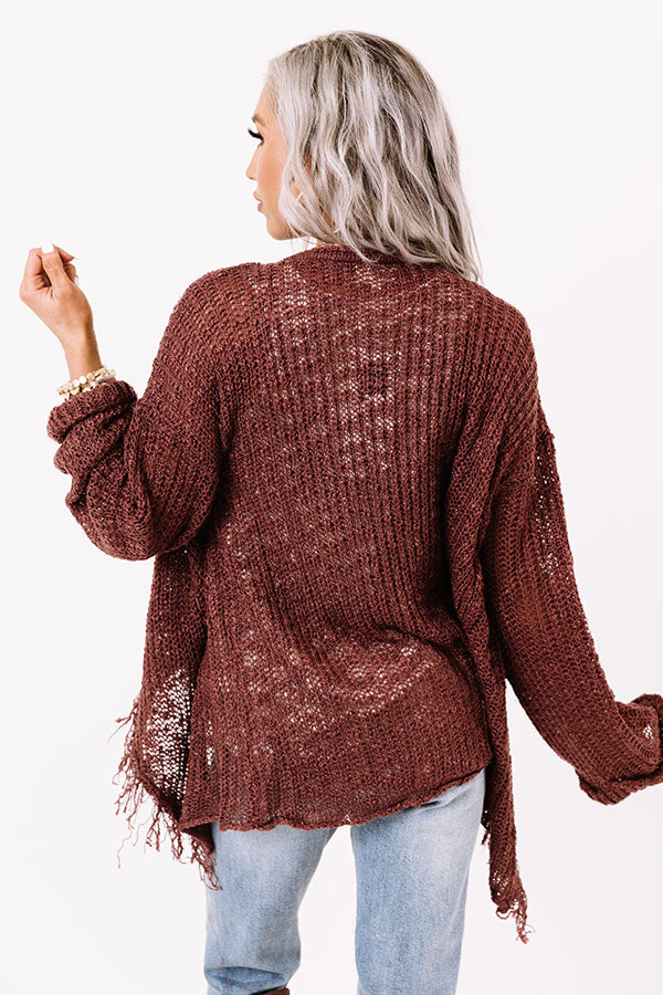 Friendly Banter Knit Cardigan Image - 5