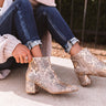 The Kelsea Snake Print Bootie Image - 1