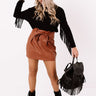 Gypsy Soul Fringe Top in Black Image - 1