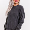 Secret Keeper Knit Sweater In Vintage Black Image - 1