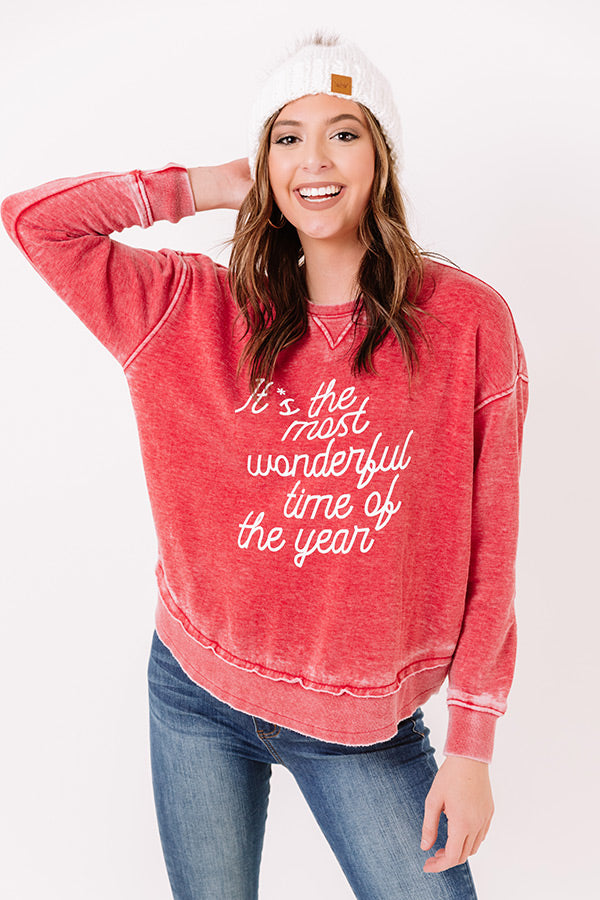 Most Wonderful Time Sweatshirt Image - 2