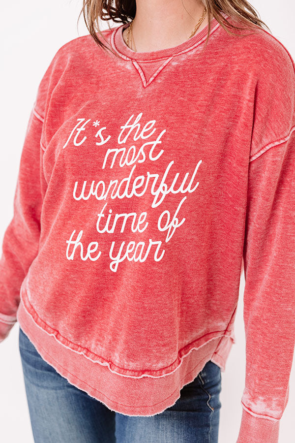 Most Wonderful Time Sweatshirt Image - 4