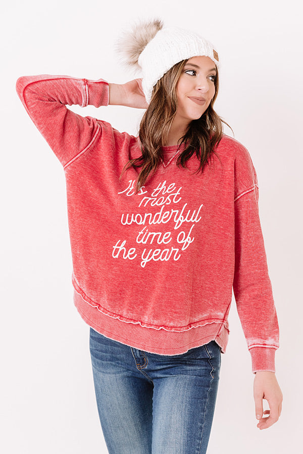 Most Wonderful Time Sweatshirt Image - 1