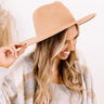 Brunch Babe Felt Hat In Tan Image - 1