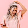 Brunch Scrunchie in Frayed Blush Image - 1
