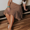 Wildest Wishes Leopard Skirt in Mocha Curves Image - 1