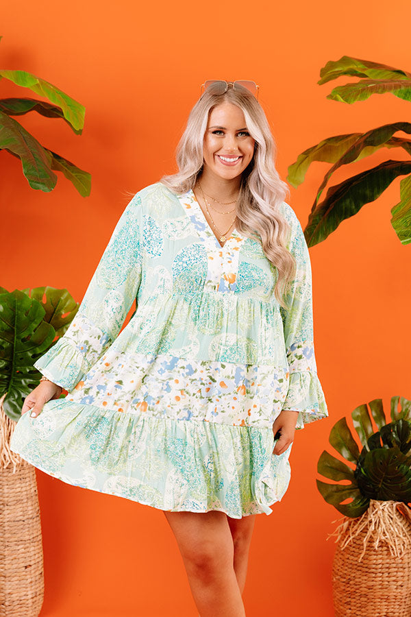 Truly Refreshing Babydoll Dress Curves Image - 1