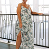 Floral Ever After Maxi Dress in Light Sage Curves Image - 1