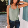 Close Friendship Knit Tank In Pear Image - 1