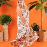 Floral Ever After Maxi Dress in White Curves Image - 1