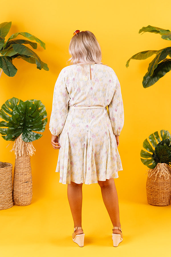 Fluent In French Shift Dress Curves Image - 3