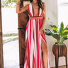 Slice Of Paradise Stripe Maxi Dress Image - 1