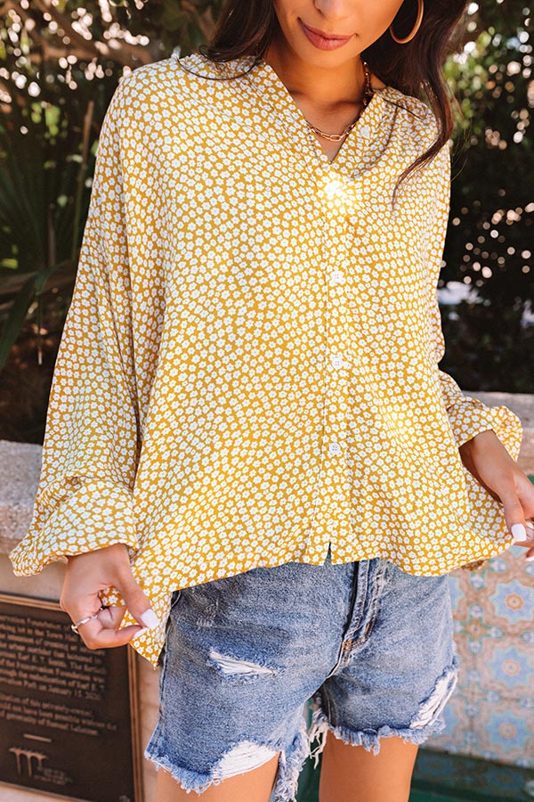 Floral Dream Shift Top Image - 4