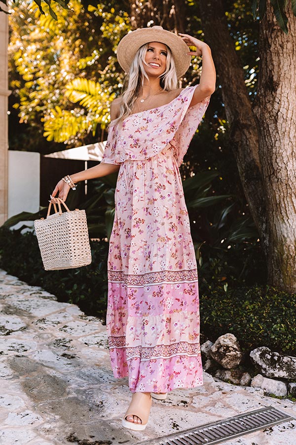 SoCal Sweetness Floral Maxi Dress • Impressions Online Boutique