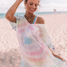 Soakin' Up The Sun Tie Dye Tunic in Orange Image - 1