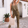 Martini Flight Jumpsuit in Sage Image - 1