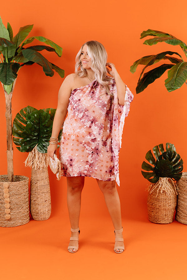 Marvelous Night Watercolor Dress Curves Image - 1